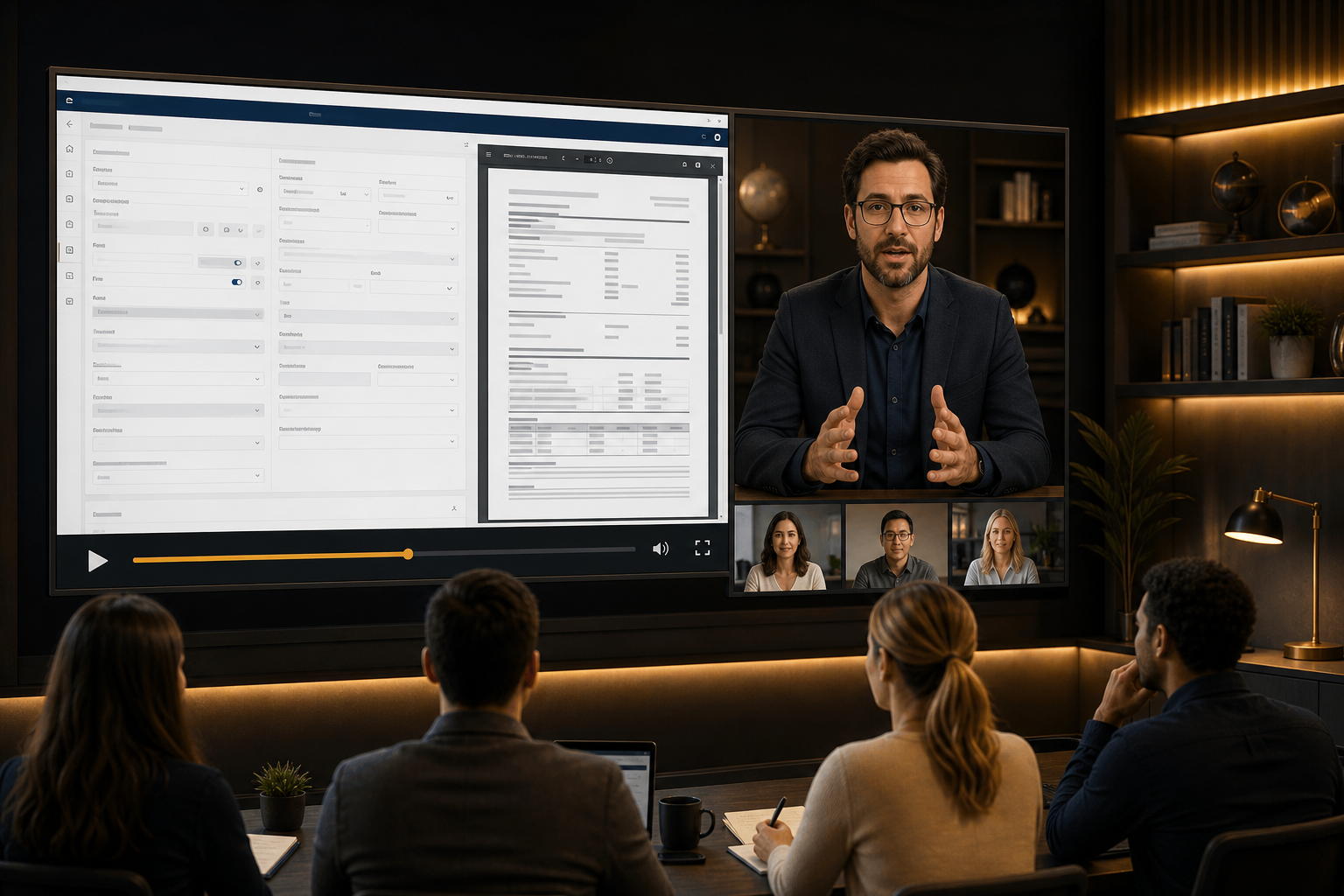 Virtual mortgage training classroom